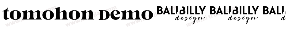 Tomohon Demo字体转换